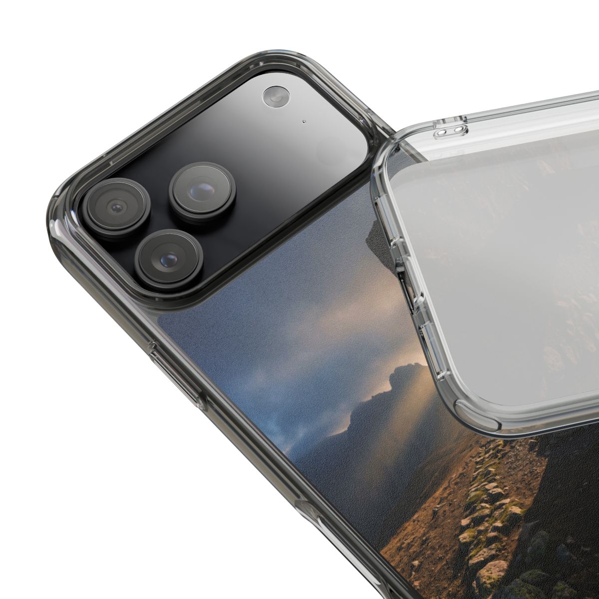 Clear Impact-Resistant Cases - Clear Case - Mystic Mountain...