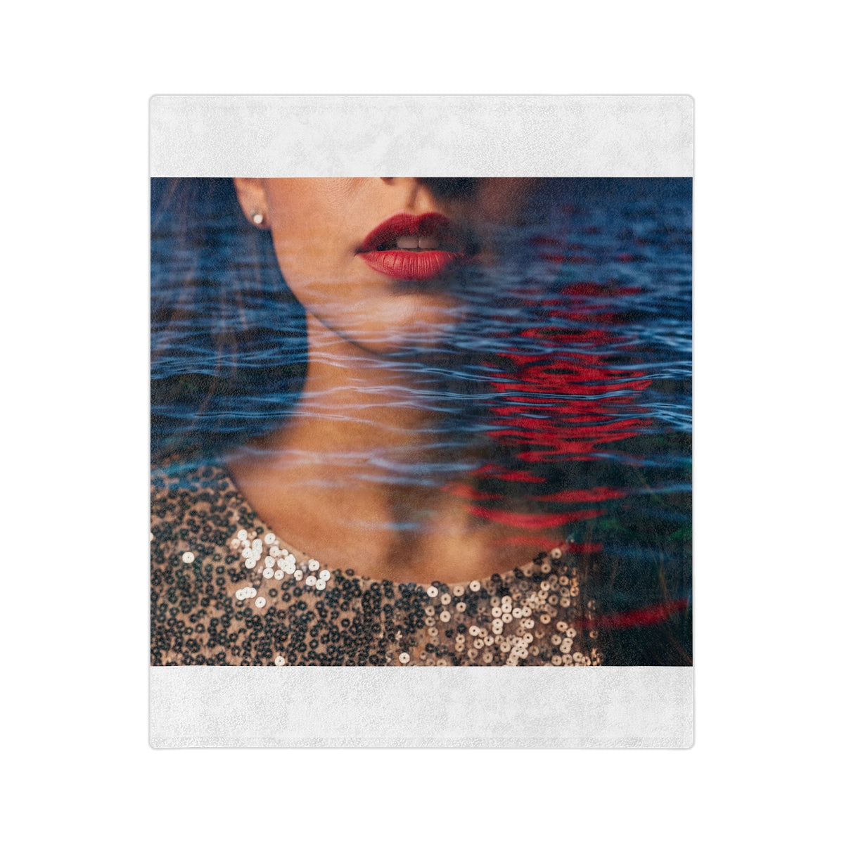Velveteen Blanket - Midnight Horizon | Echovira Gallery