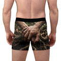 Men's Boxer Briefs with Forest Root Art