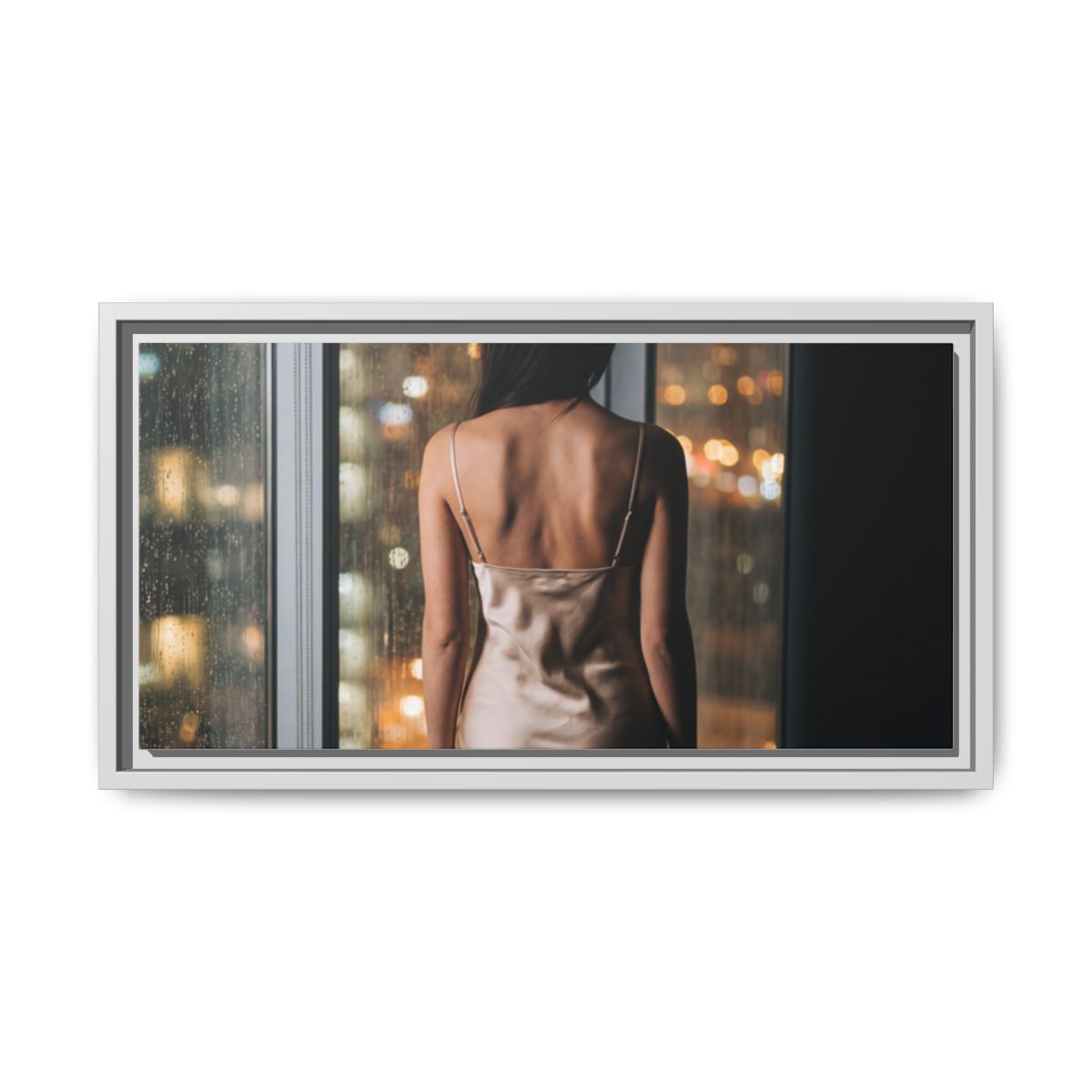 Framed Matte Canvas - Cinematic Nights