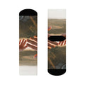 Crew Socks - The Infinite Touch | Ethereal Coastal Art |...