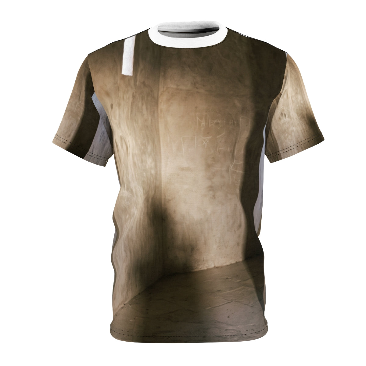Men's Unisex Cut & Sew Tee - Shadows of the Citadel moody......