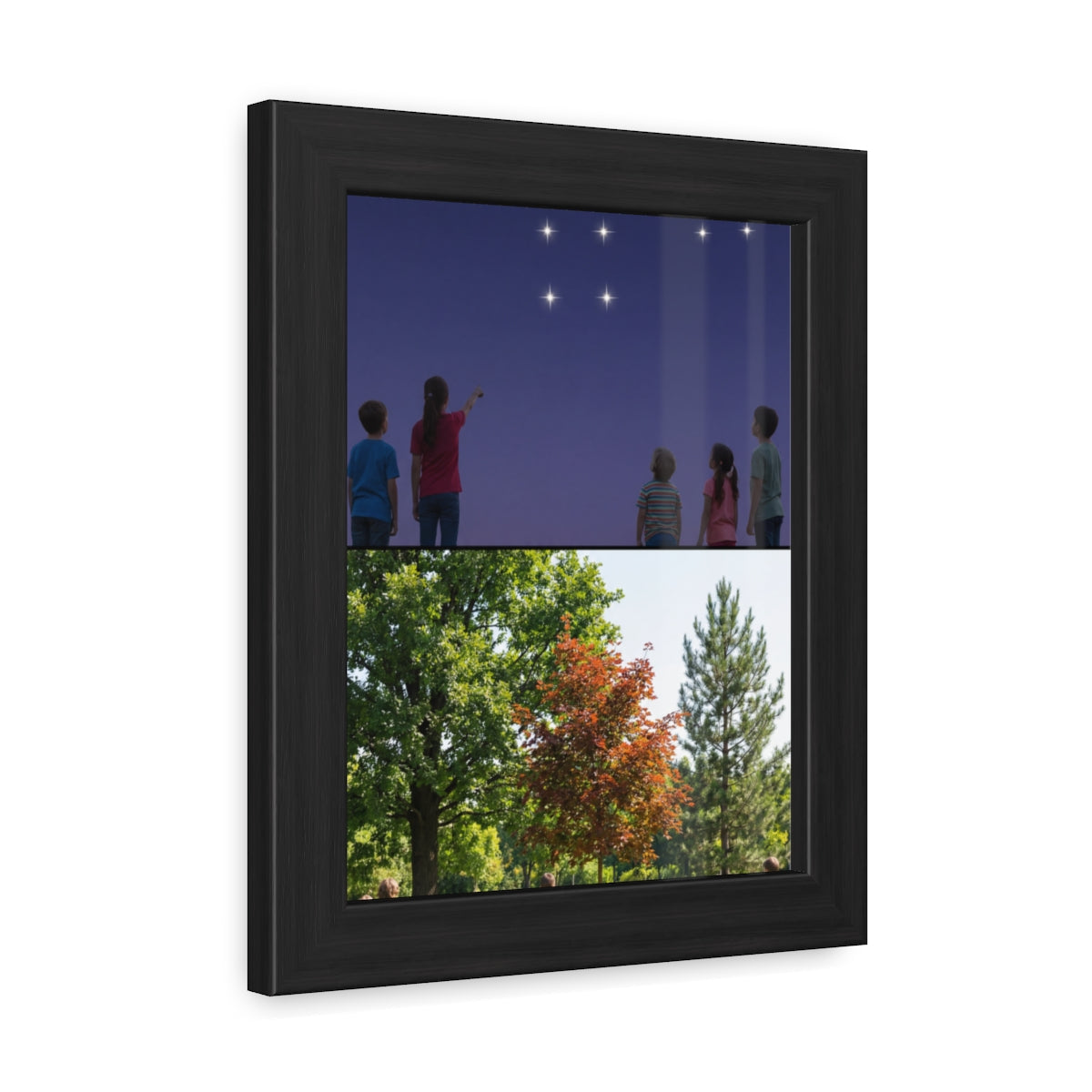 Framed Poster - Little Explorer — Portrait