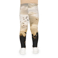 Kids Leggings Sunset Festival Birds Art