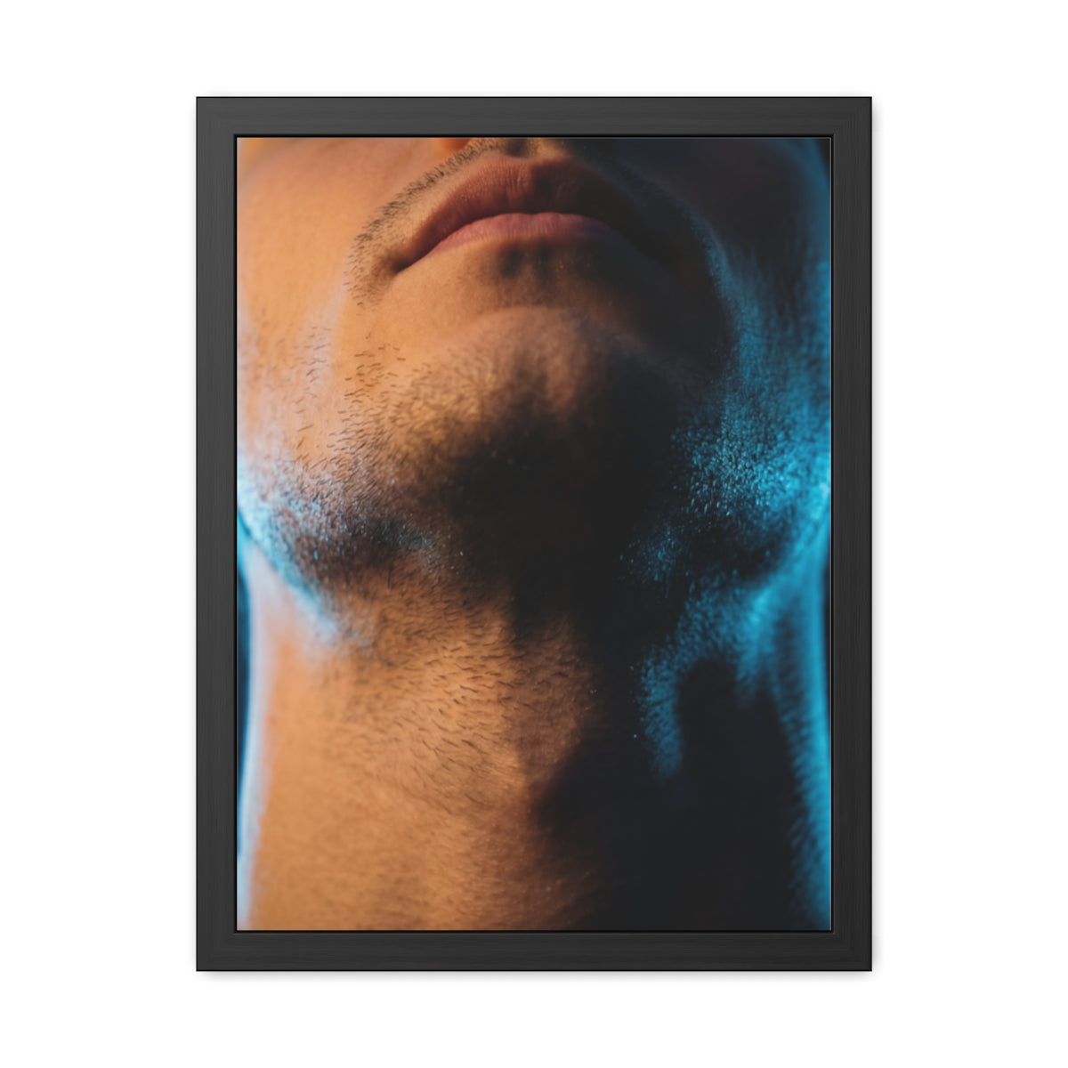 Framed Poster - Cinematic Urban Wall — Portrait