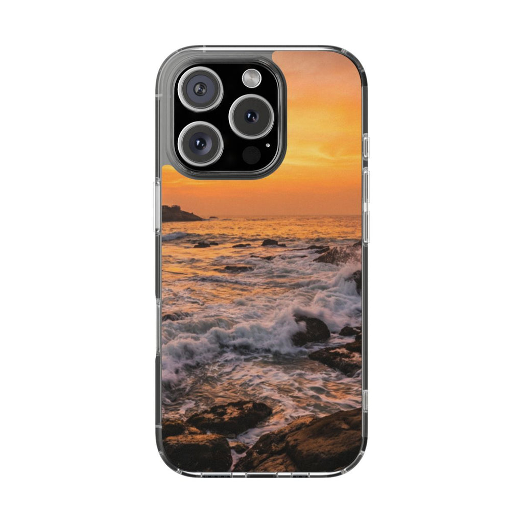 Clear Impact-Resistant Cases - Clear Phone Case - Golden...