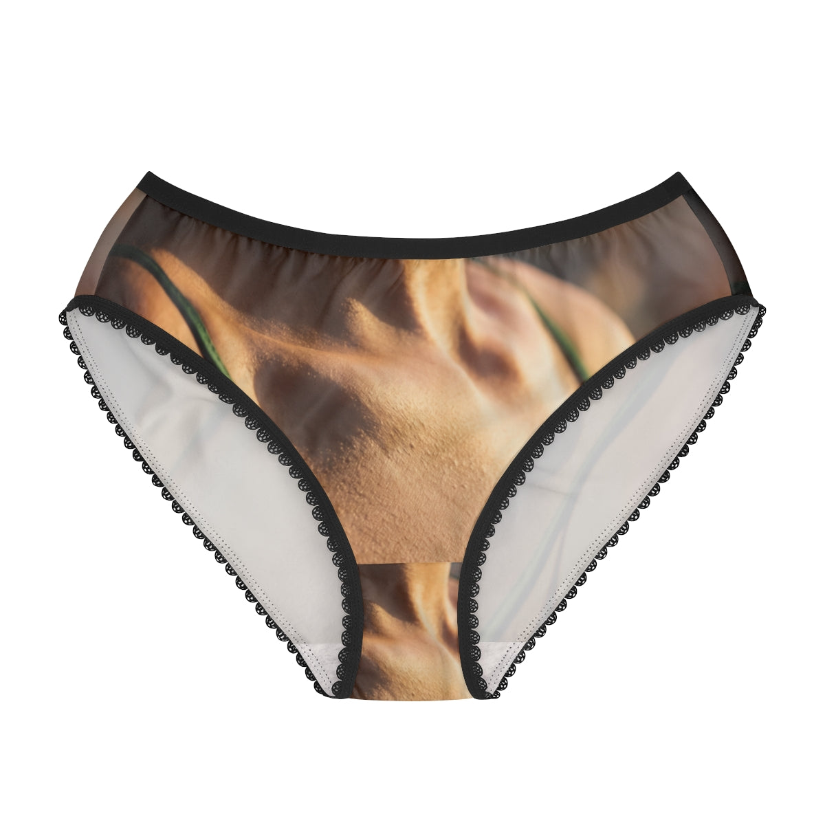 Women's Briefs - Golden Hour - Sunkissed Emerald Glow |...