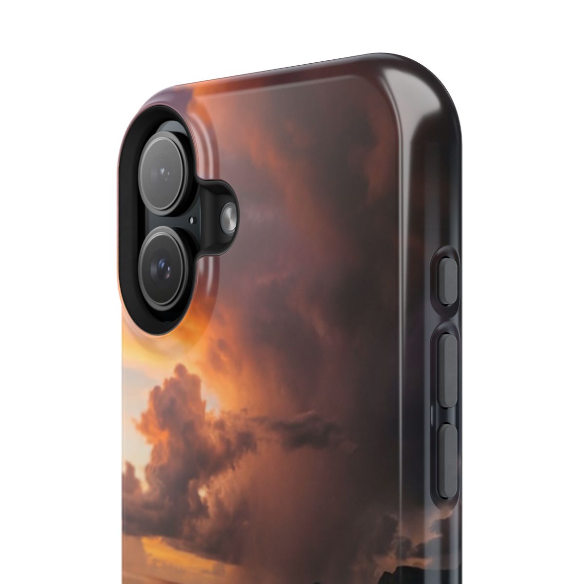 Impact-Resistant Apple iPhone Cases - Serene Tempest Sunset Lake | iPhone 17 Pro Max, 17 Pro, 17 Air & More