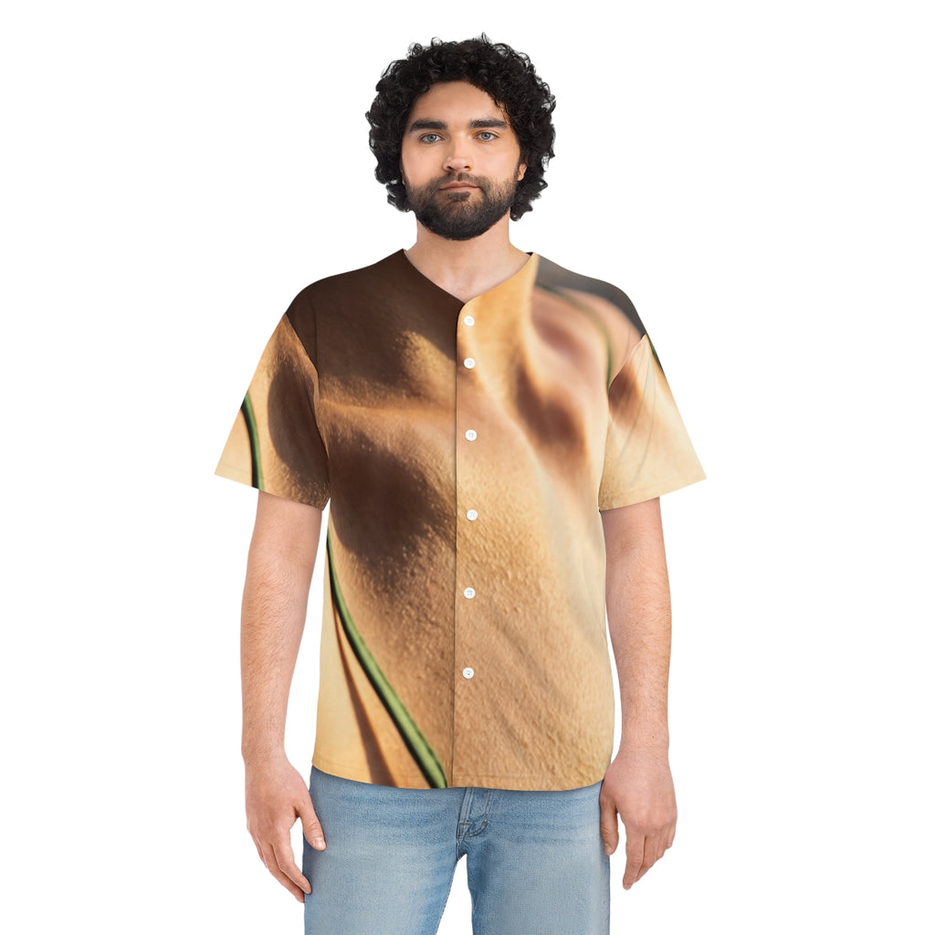 Men's Baseball Jersey - Golden Hour - Emerald Sunset active...