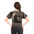 Crop Tee - Wabi-Sabi Silhouette Art