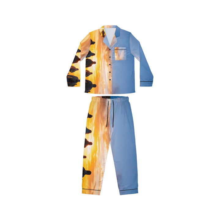 Women's Satin Pajamas - Sunset Ridge