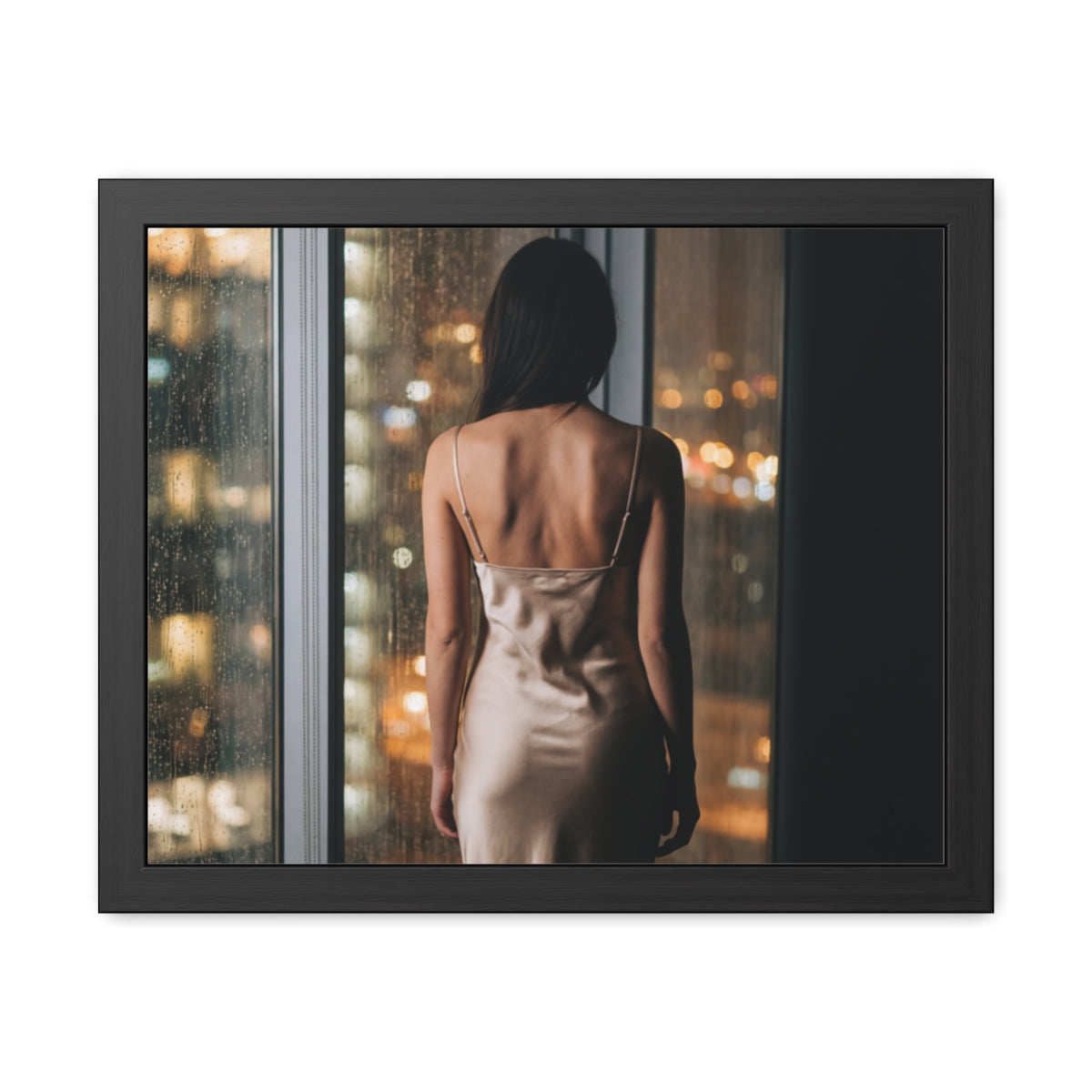 Framed Posters - Urban Solitude — Landscape