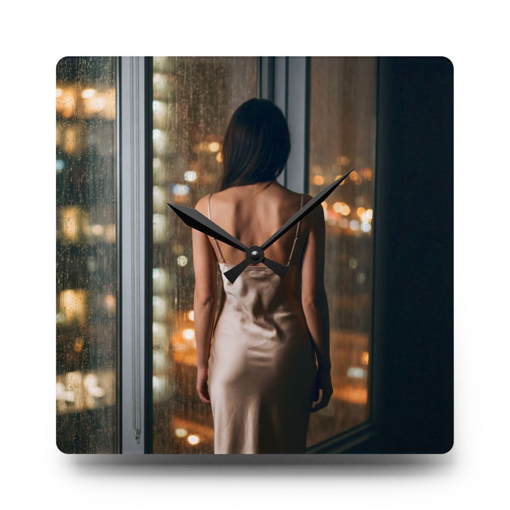 Acrylic Wall Clock - The Midnight Hour