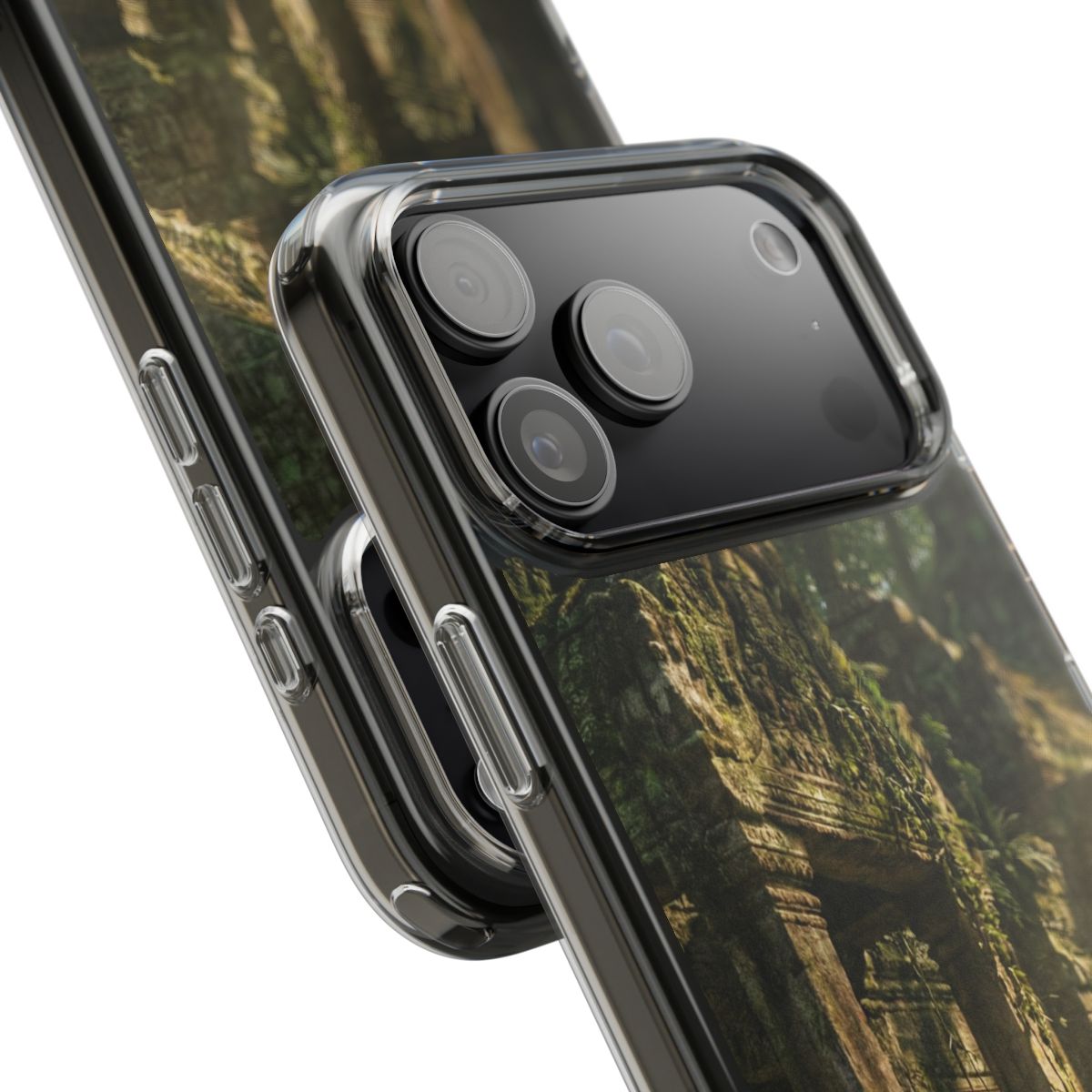 Clear Impact-Resistant Cases - Clear Impact Case - Jungle......