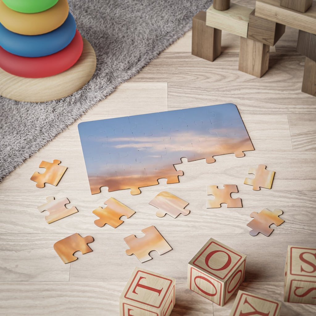 Kids' Puzzle 30-Piece - Sunset Ridge | Echovira Gallery