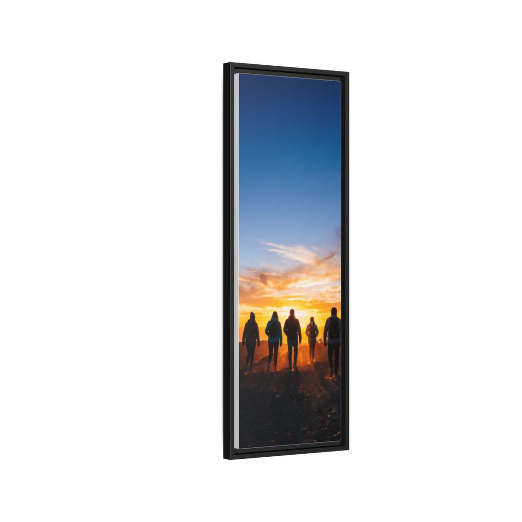 Matte Canvas, Framed - Epic Dawn Trek