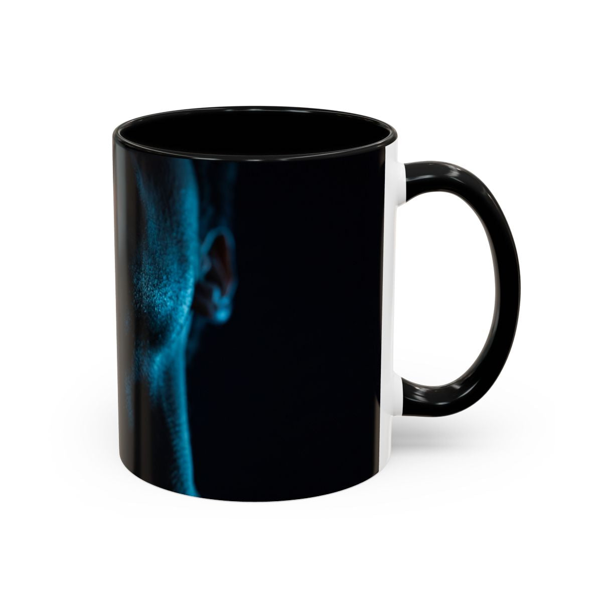 Accent Coffee Mug - Neon Noir Vibe