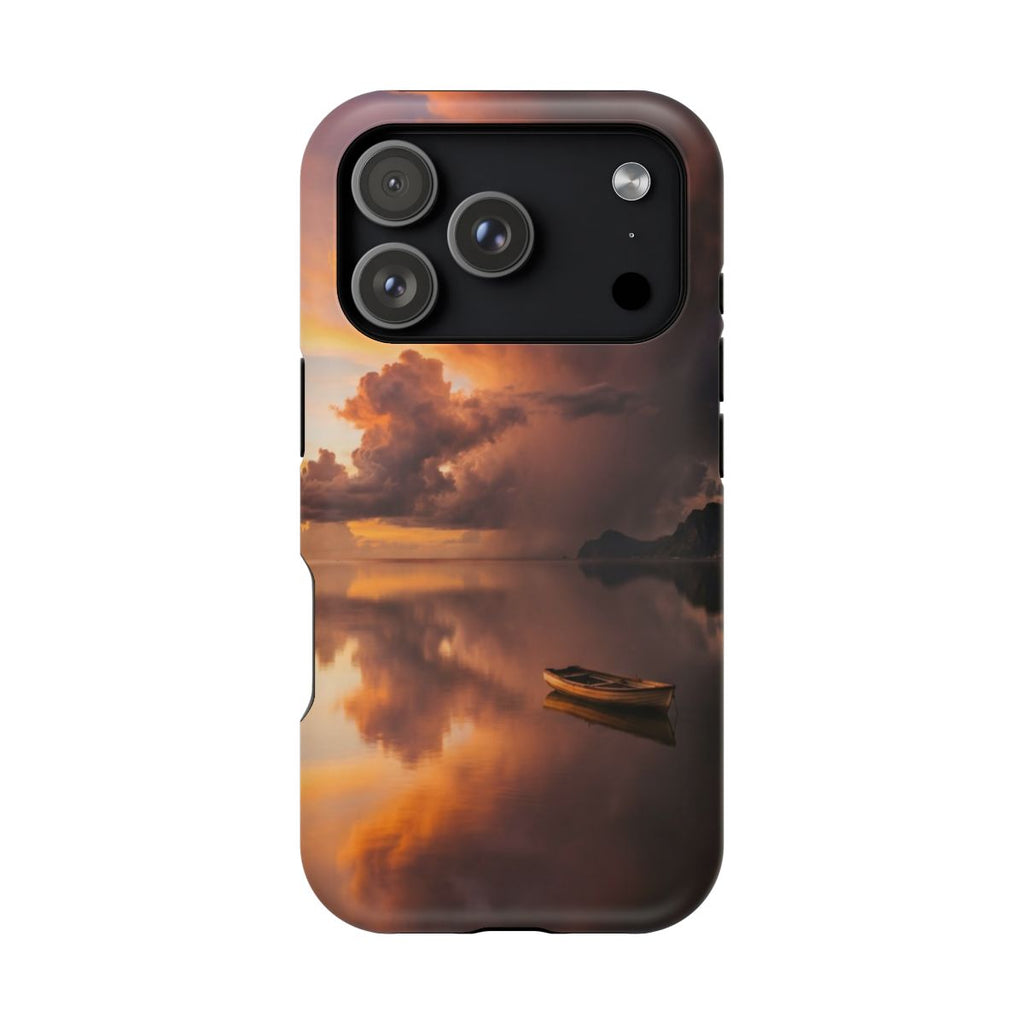 Impact-Resistant Case - Serene Tempest Sunset | Echovira...