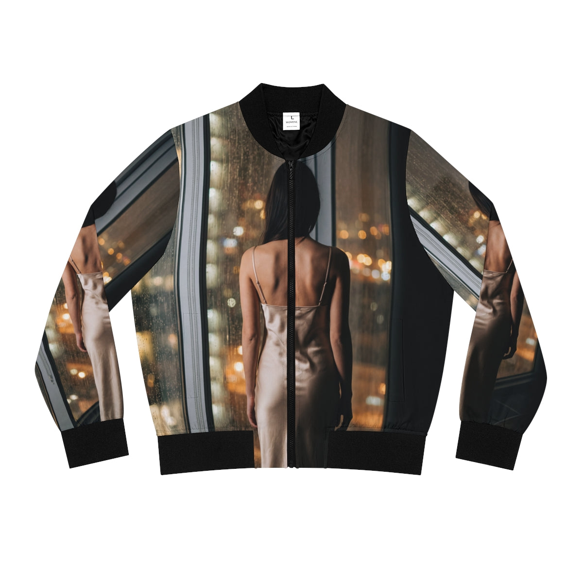 Women's Bomber Jacket - Cool Girl Mood