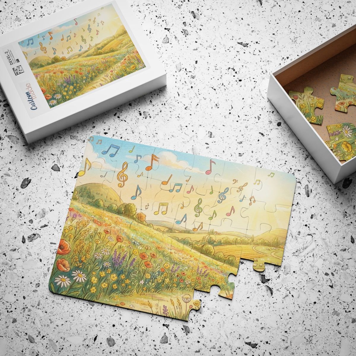 Kids' Puzzle 30-Piece - Melodic Meadow | Echovira Gallery