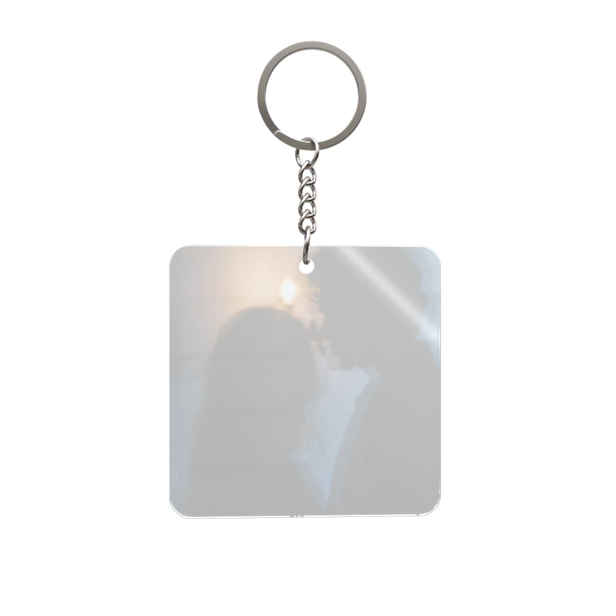 Midnight Reflections Keychain - Cinematic Pocket Keepsake |...