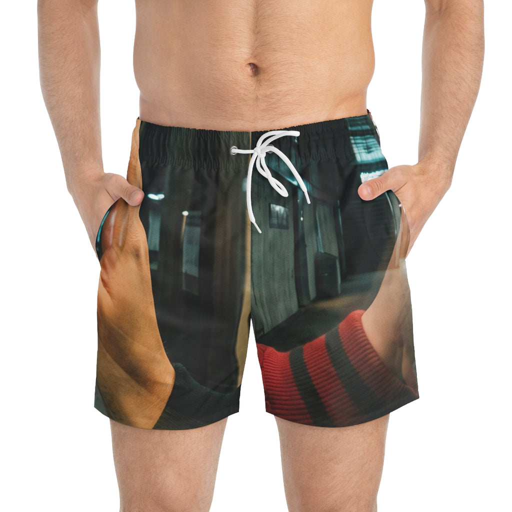 Swim Trunks - Metro Reflection | Echovira Gallery