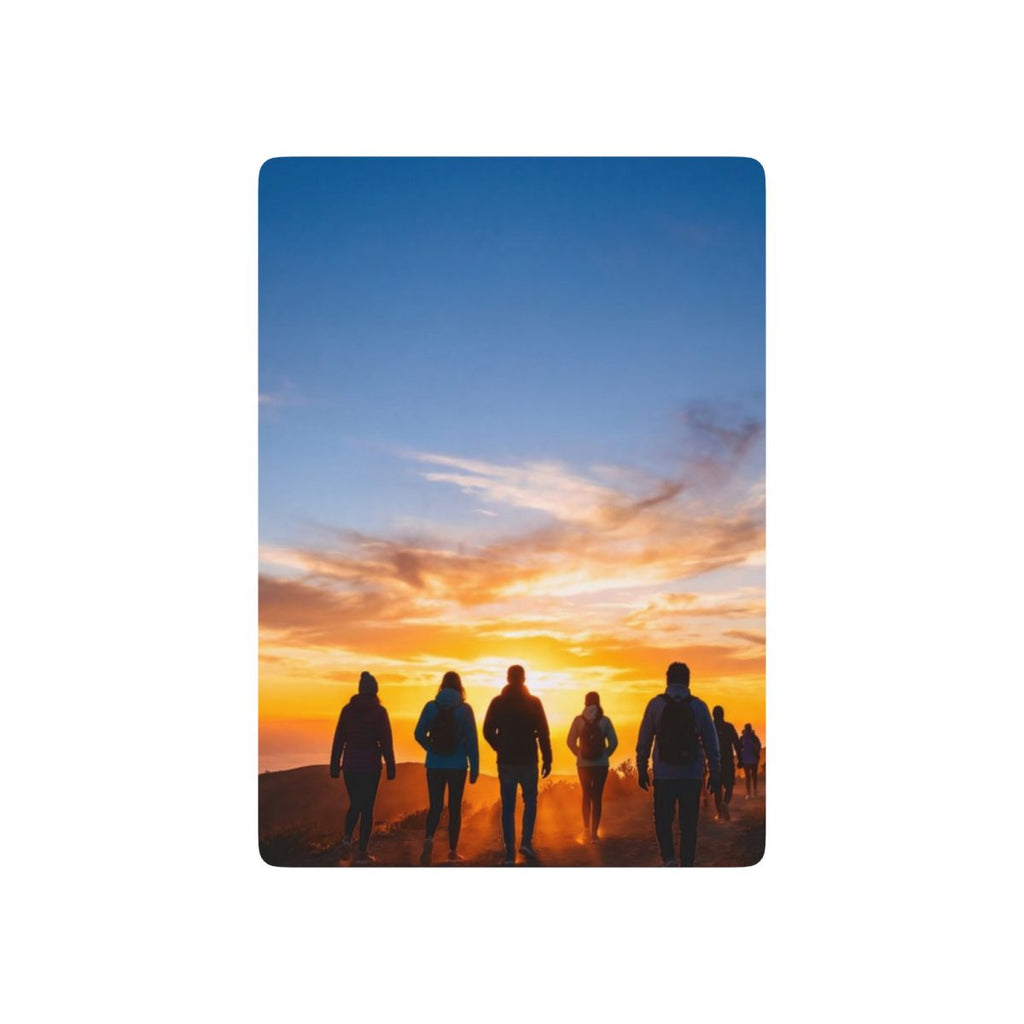 Poker Playing Cards - Sunset Trail | Echovira Gallery