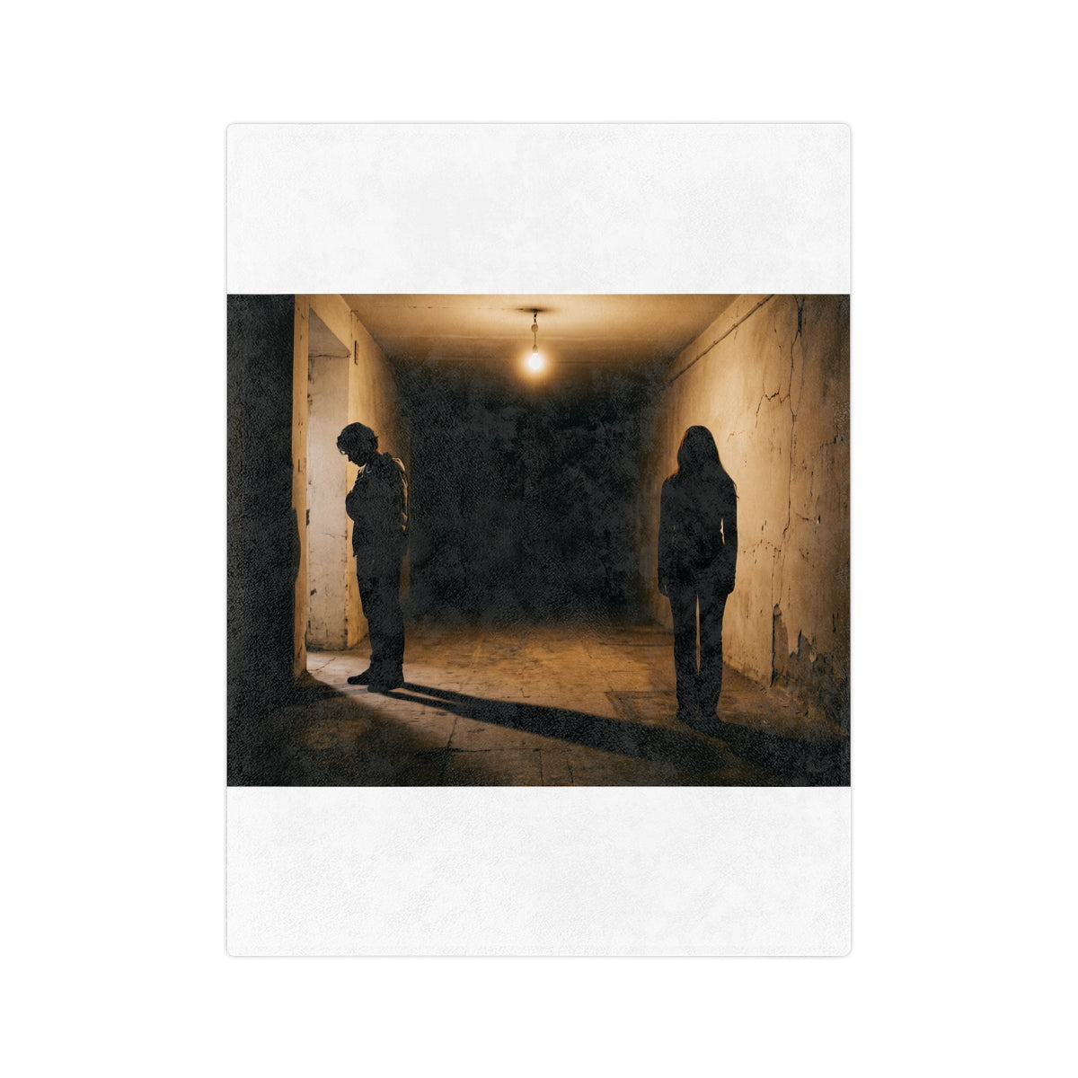 Velveteen Microfiber Blanket - Corridor | Echovira Gallery