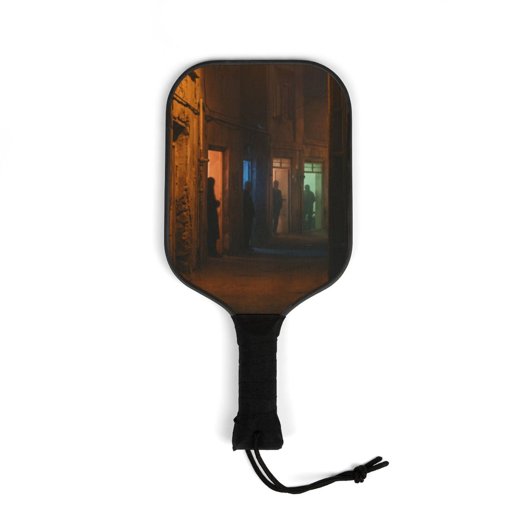 Pickleball Kit - Shadowed Alleyway Mystery Art Print |...