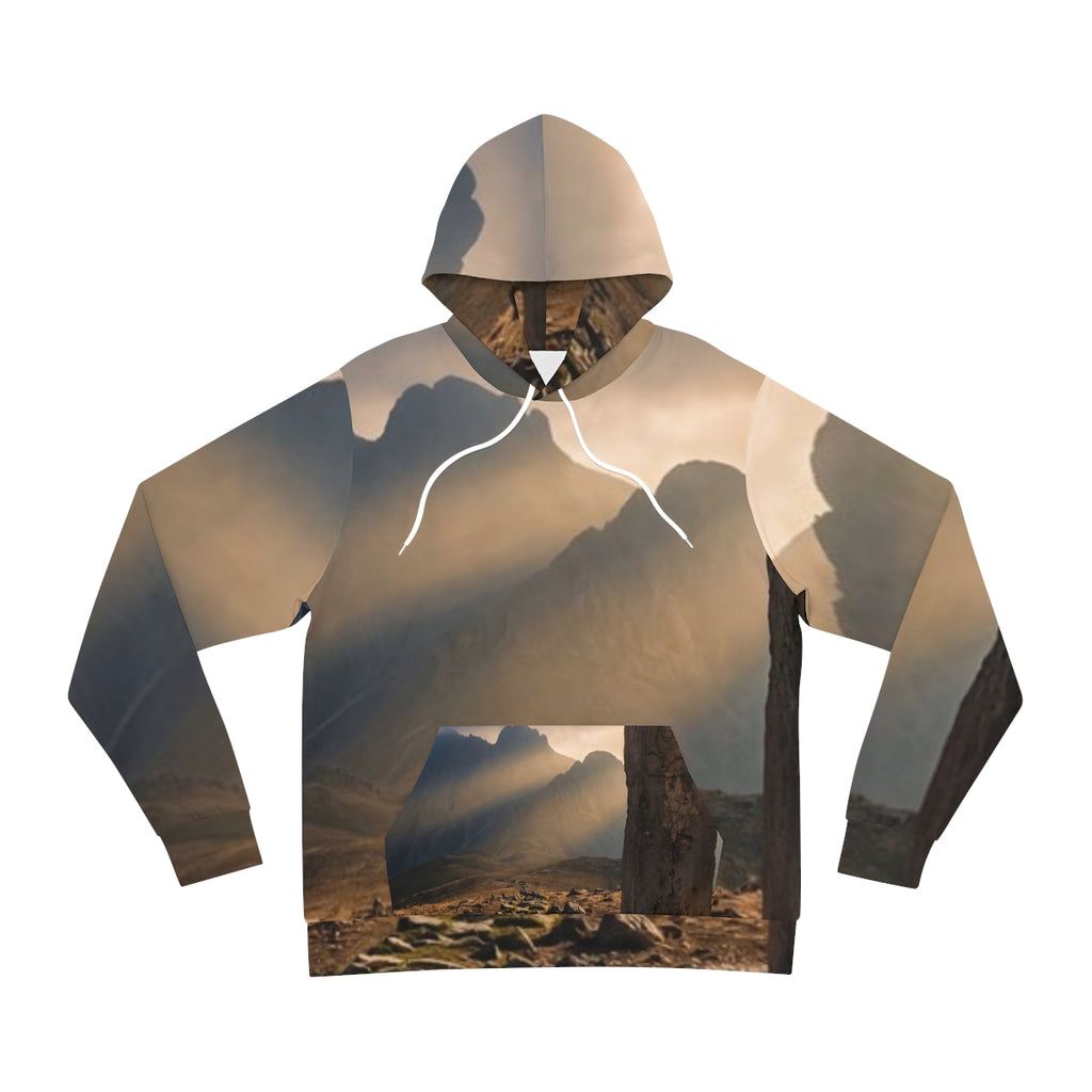 Fashion Hoodie - Mystic Monolith Ancient Persian Mountain......