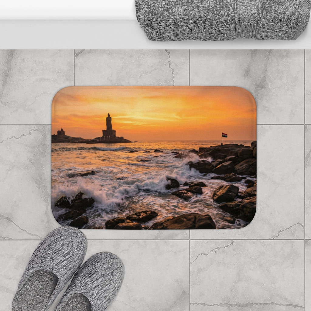 Bath Mat - Coastal Sunrise Sanctuary