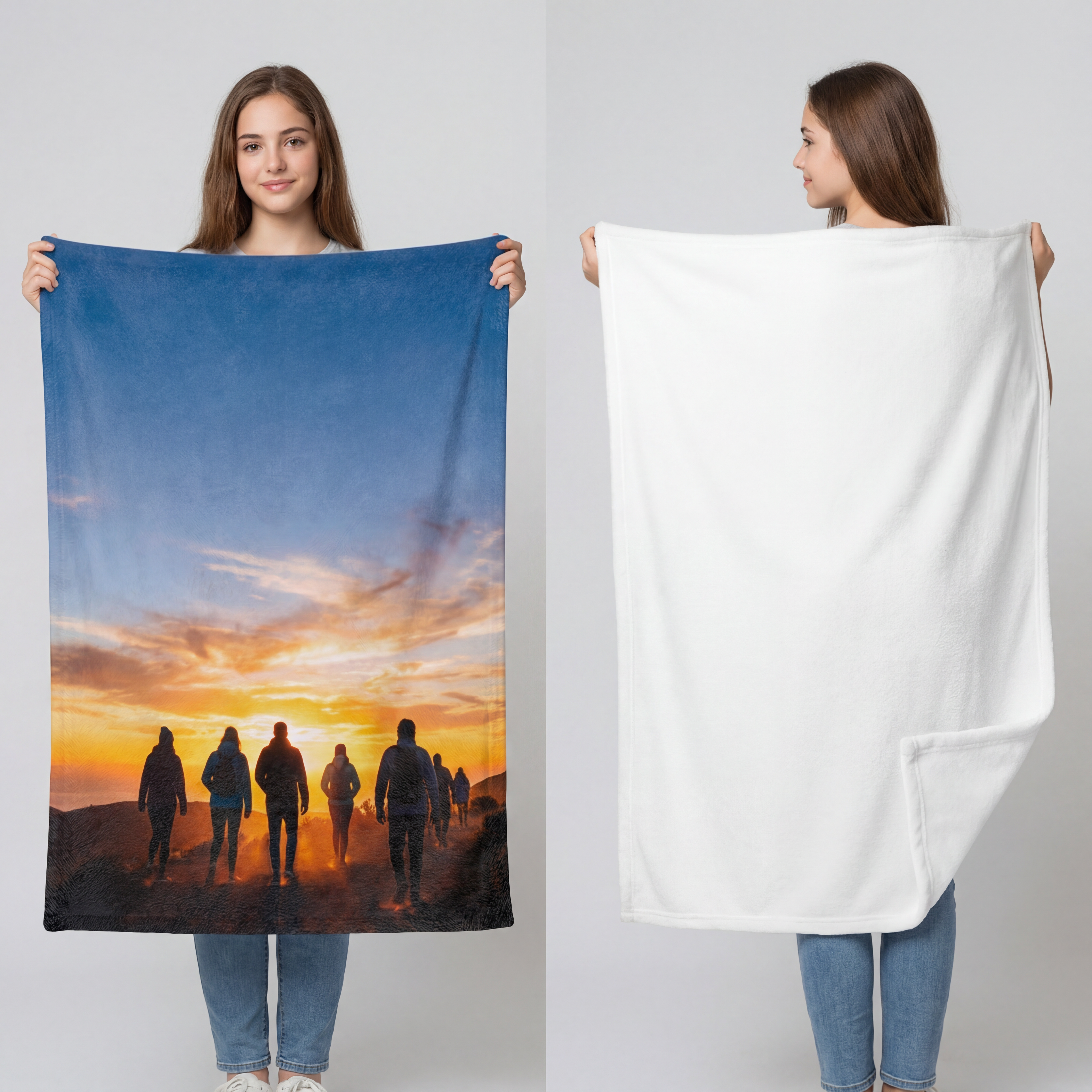Velveteen Microfiber Blanket - Epic Dawn