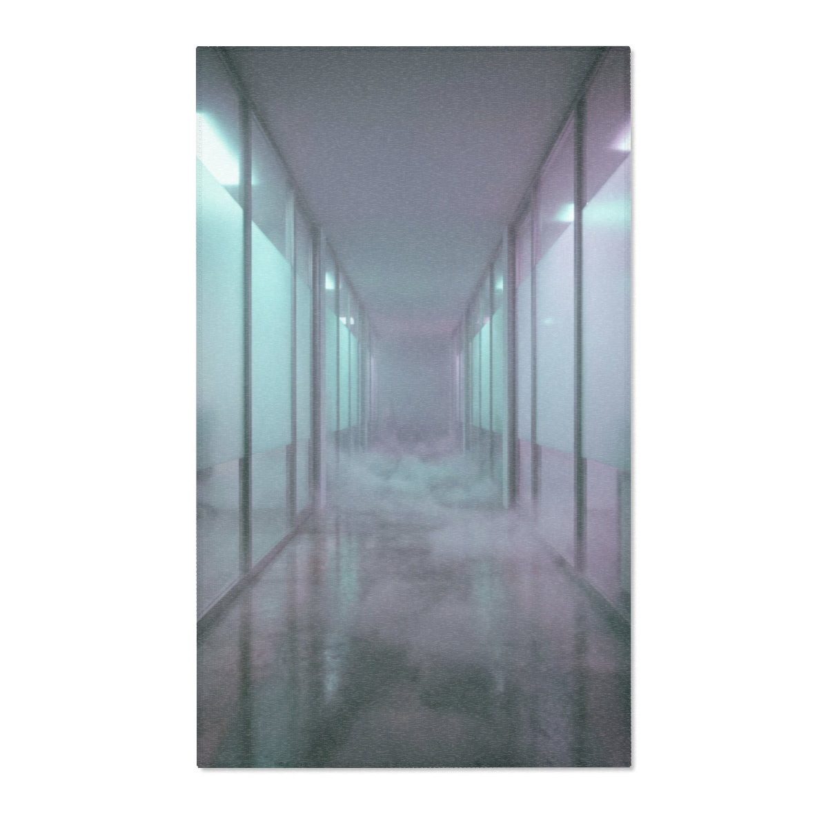 Area Rug - Lost Corridor Modern Area Rug | Echovira Gallery