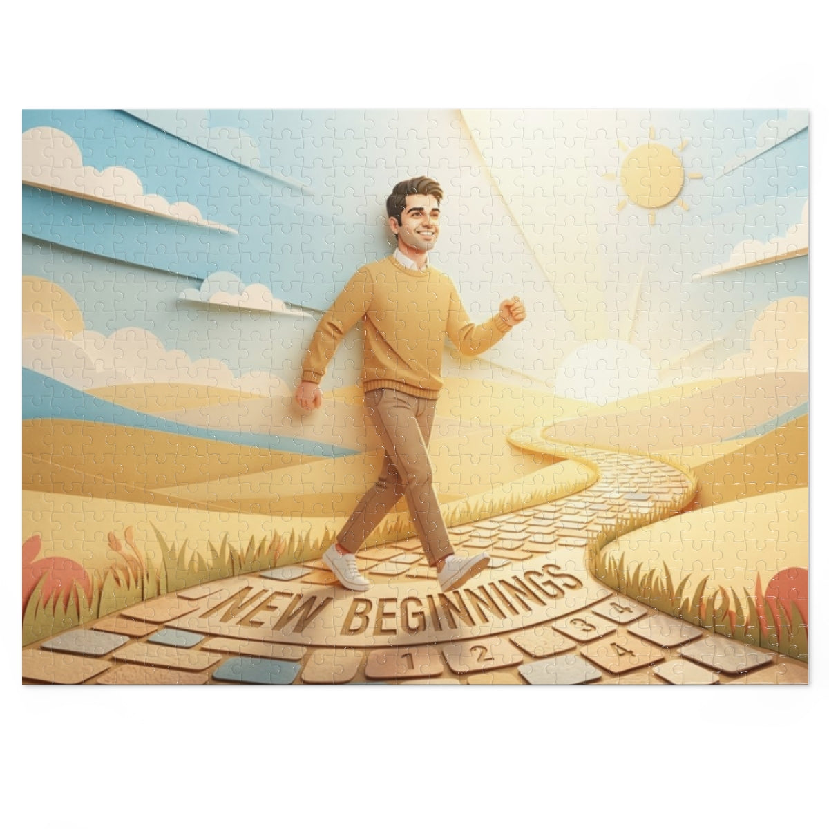 Jigsaw Puzzle with Tin - Horizon Journey (30, 110, 252, 500...