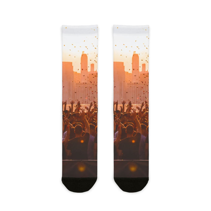Sublimation Crew Socks - City Lights