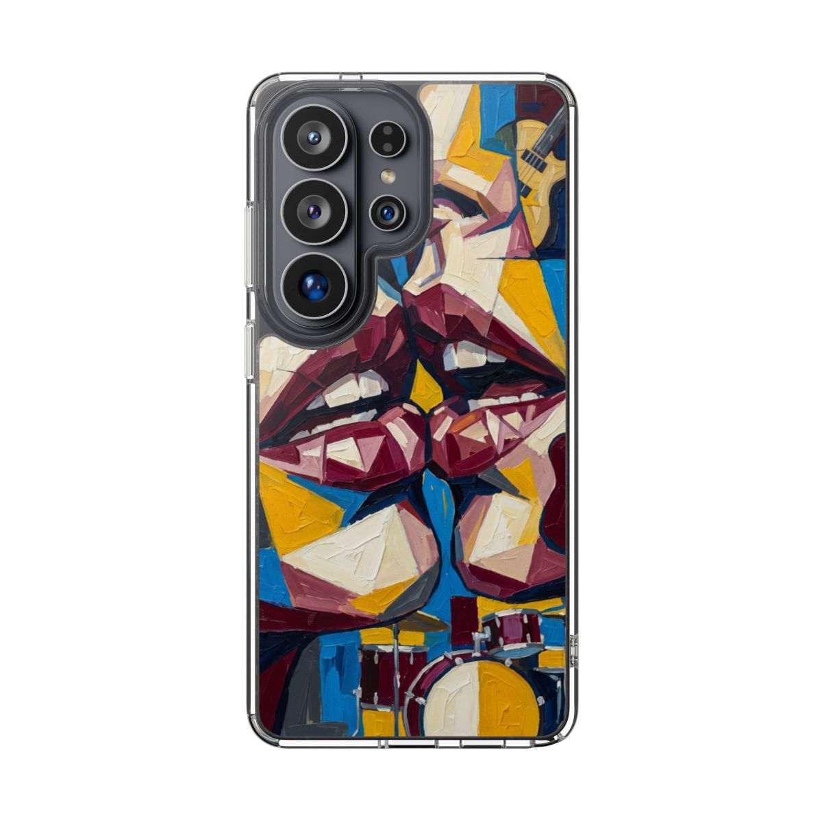 Clear Impact-Resistant Cases - Clear Phone Case - Electric...