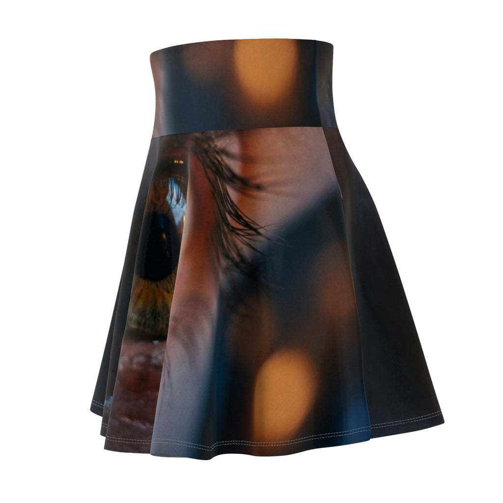 Women's Skater Skirt - Luminous Tear