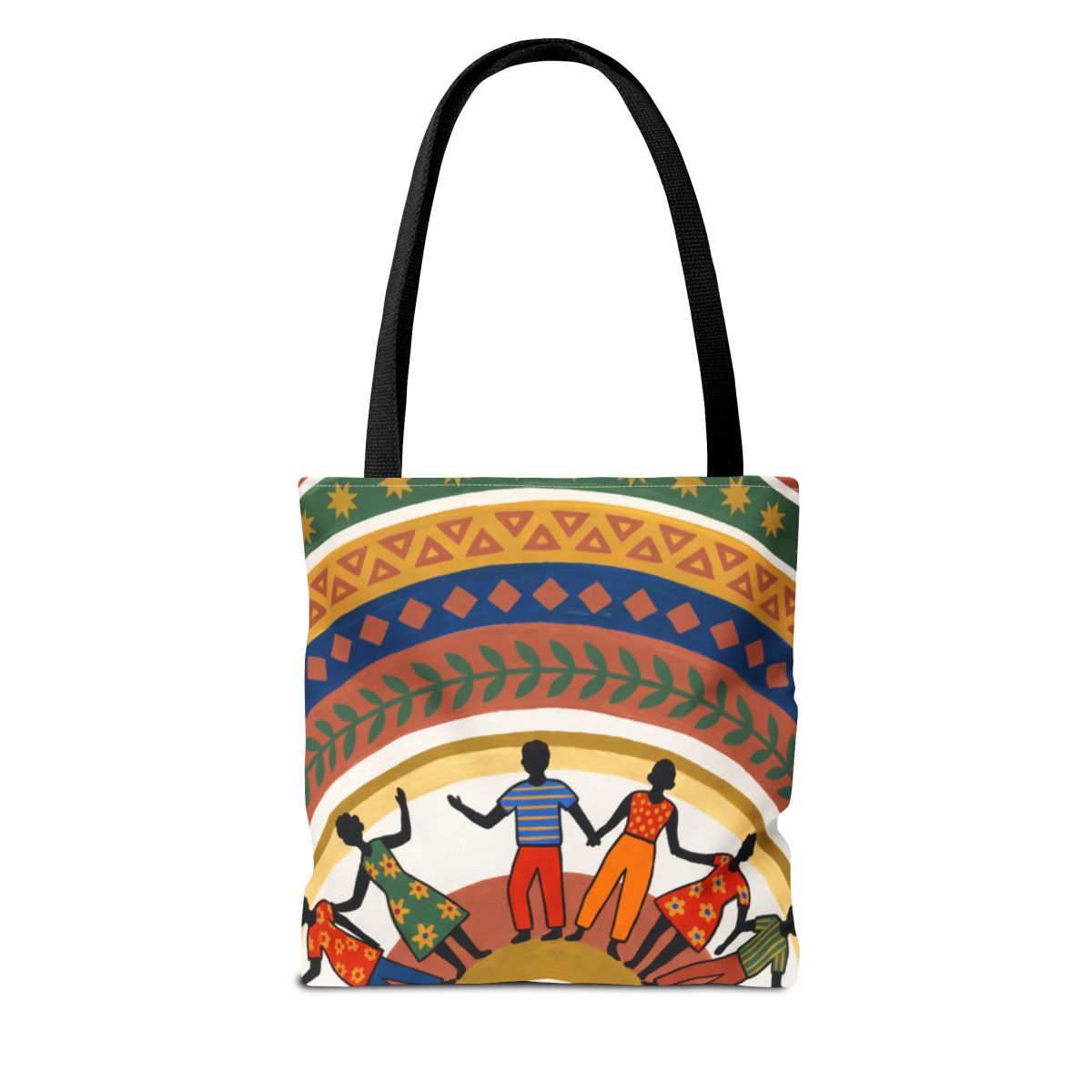 Tote Bag - Unity Mandala Folk Art | Echovira Gallery