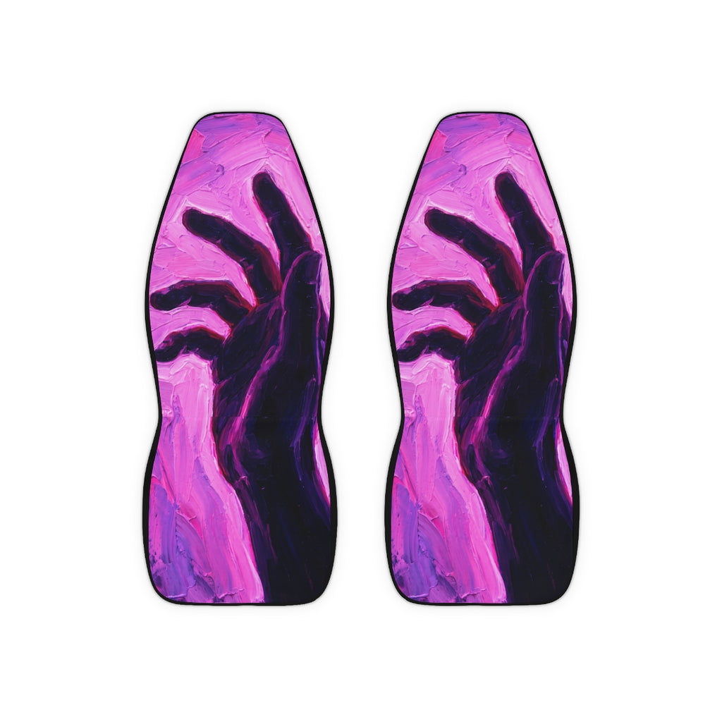 Violet Impasto Car Seat Covers