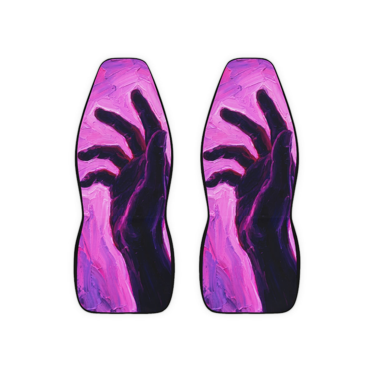 Violet Impasto Car Seat Covers