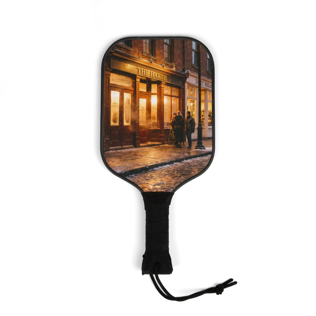 Pickleball Kit - Twilight Cobblestone Street | Echovira...
