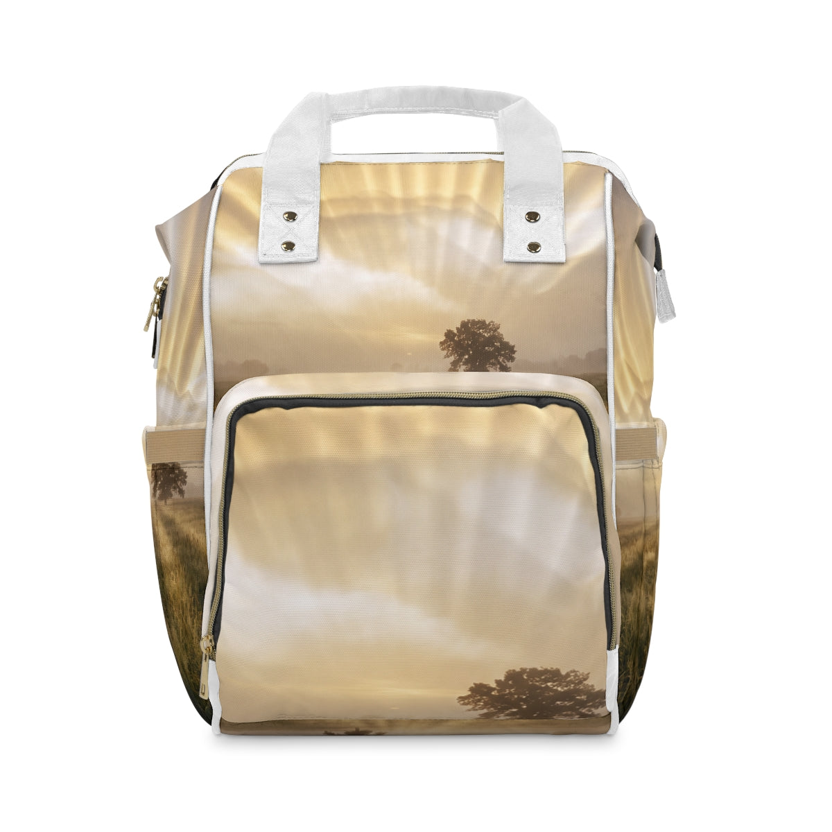 Golden Dawn Meadow Tree Diaper Backpack