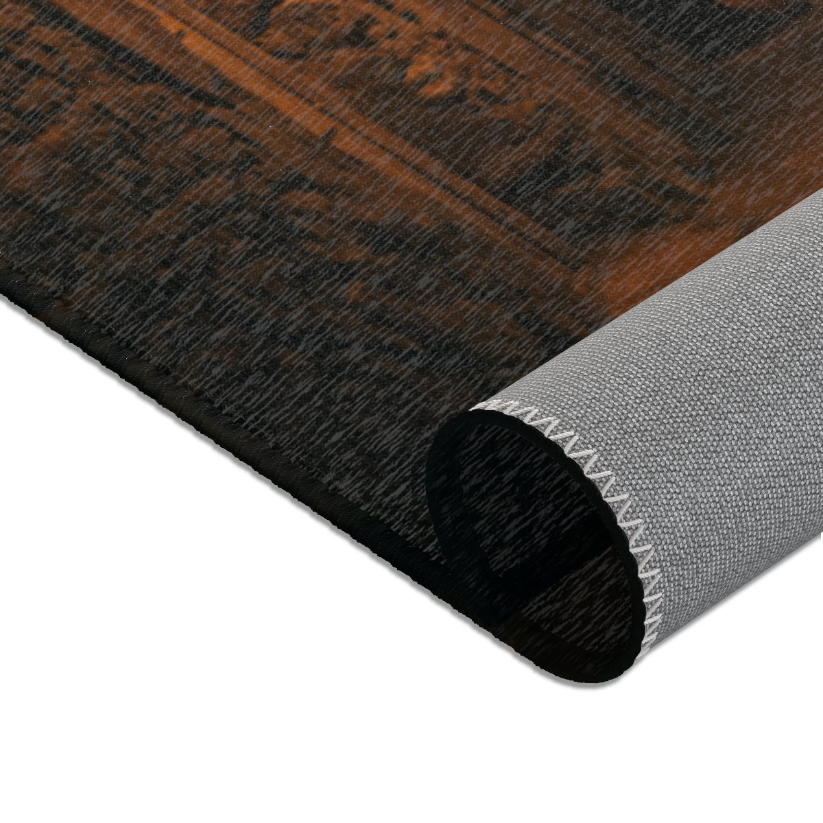 Area Rug - Midnight Alley Cozy Walkway | Echovira Gallery