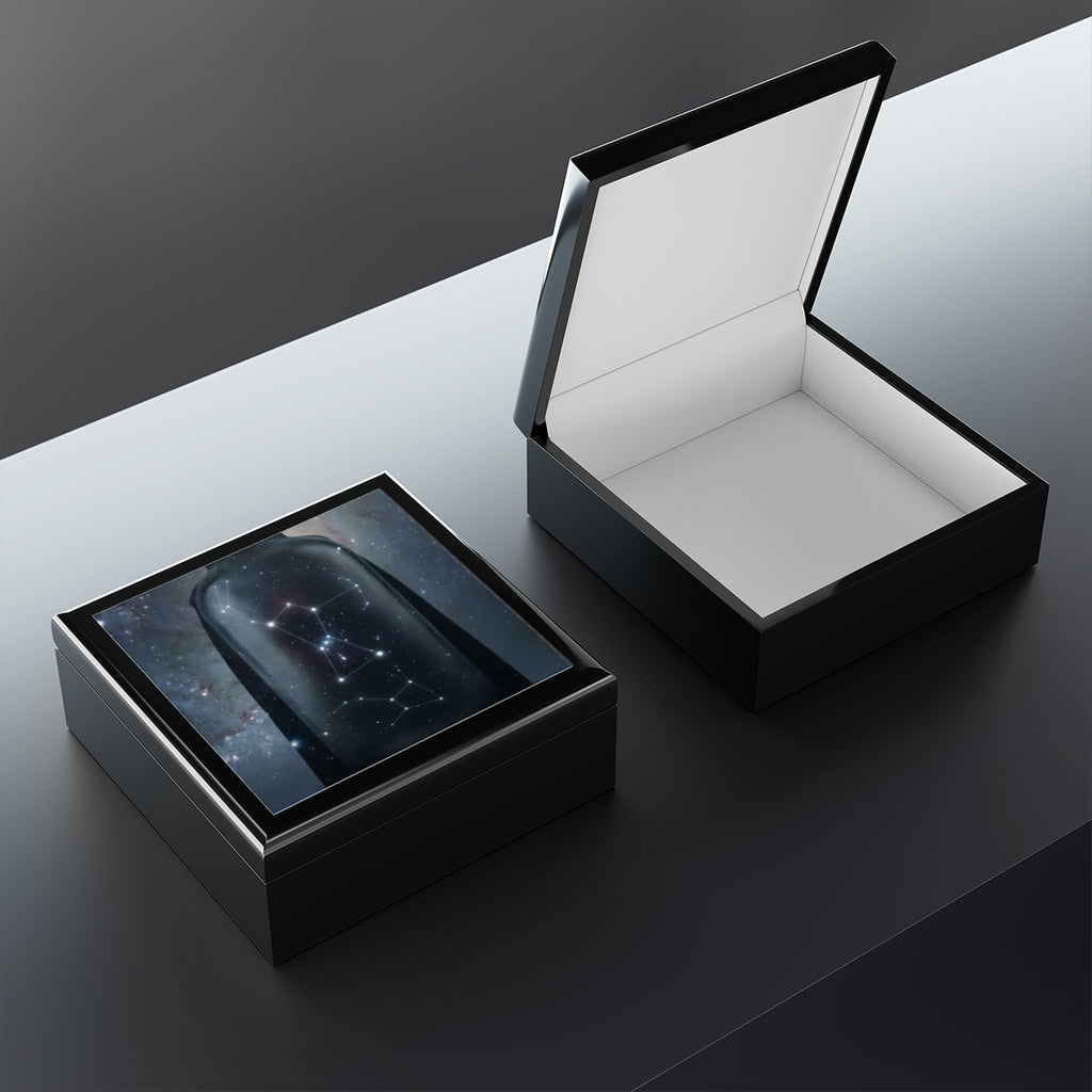 Jewelry Box - Cosmic Sentinel Orion Constellation Art |...