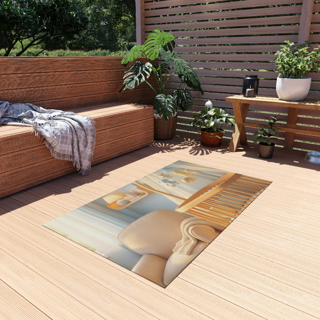Pastel Dream Outdoor Rug - Patio Serenity