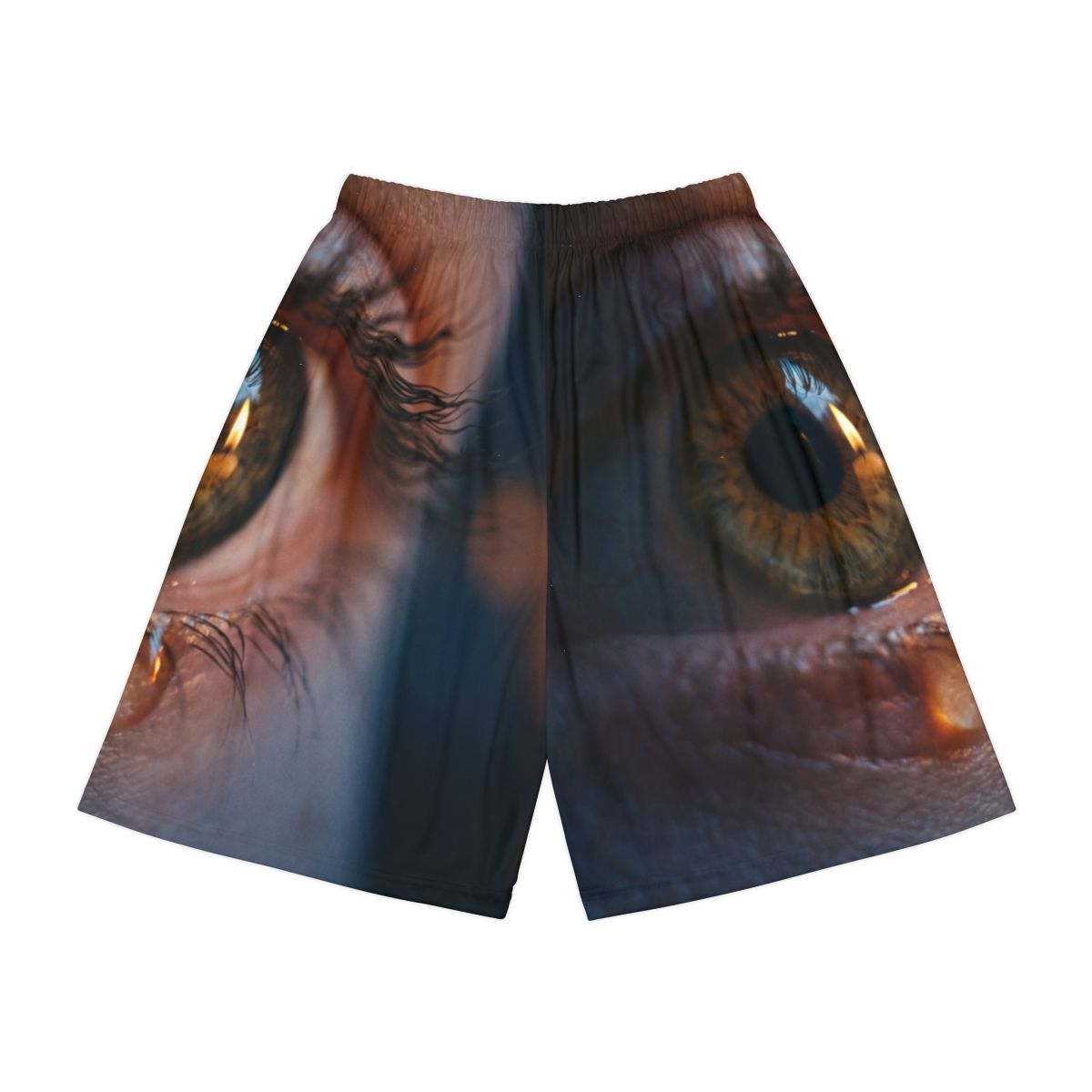 Men's Sports Shorts - Mystic Golden Gaze