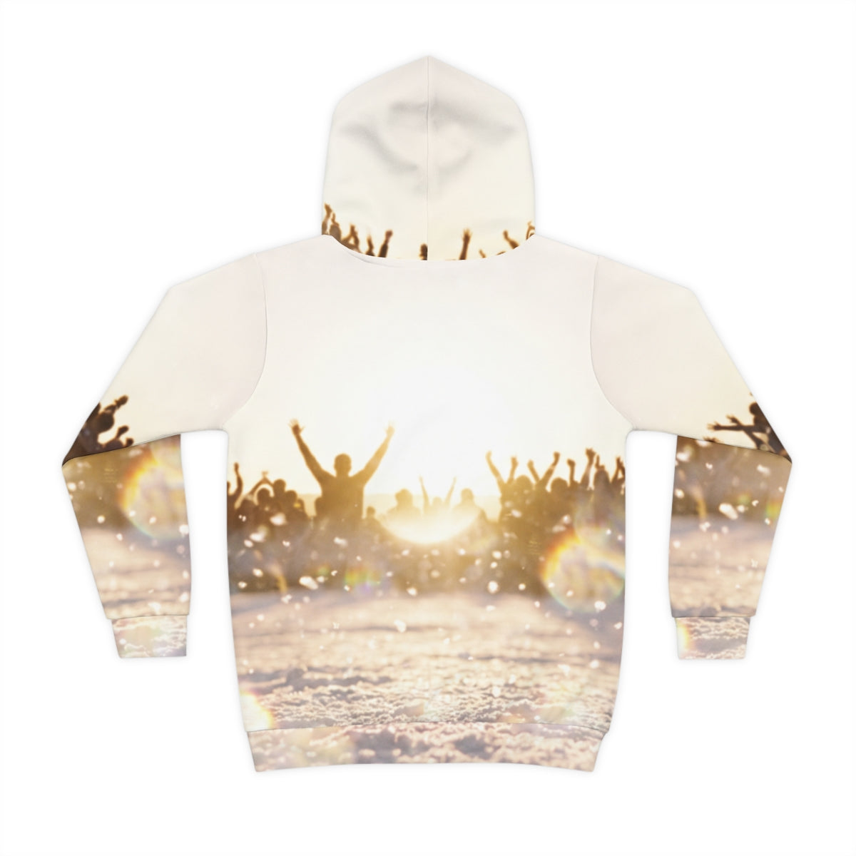 Children's Hoodie Golden Hour Crowd Art