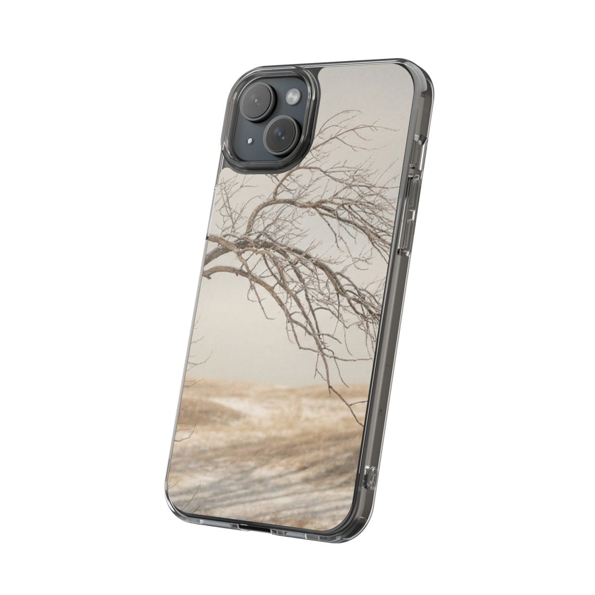 Clear Impact-Resistant Cases - Clear Phone Case - Winter...