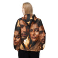 Unisex Windbreaker Jacket - Veiled Horizon | Echovira...
