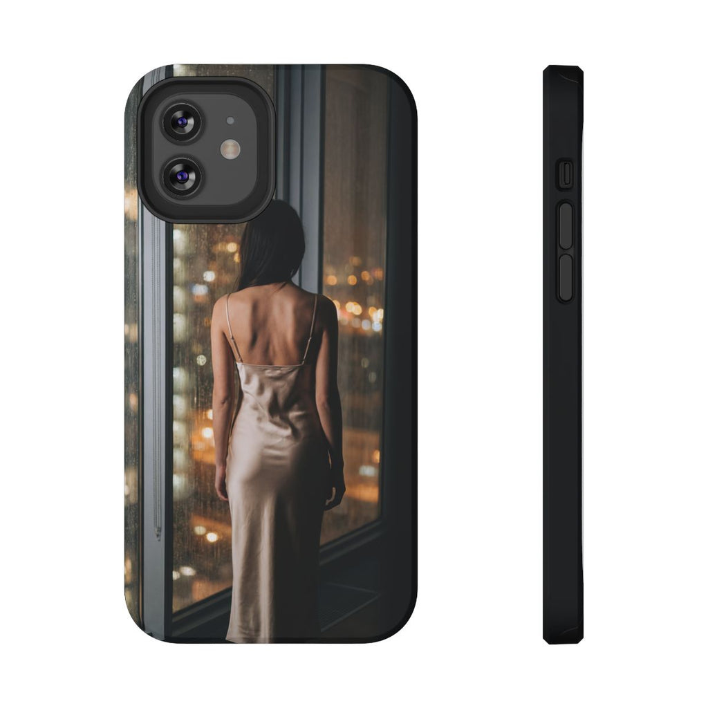 Impact-Resistant Cases - Tough Phone Case - Rainy Windows...— sizes part 1/2